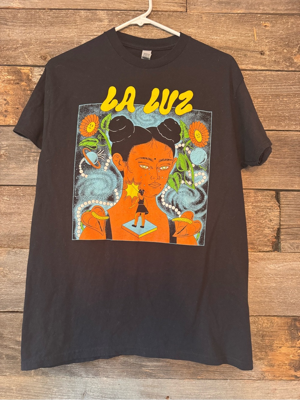 La Luz heavy cotton men’s t-shirt size medium